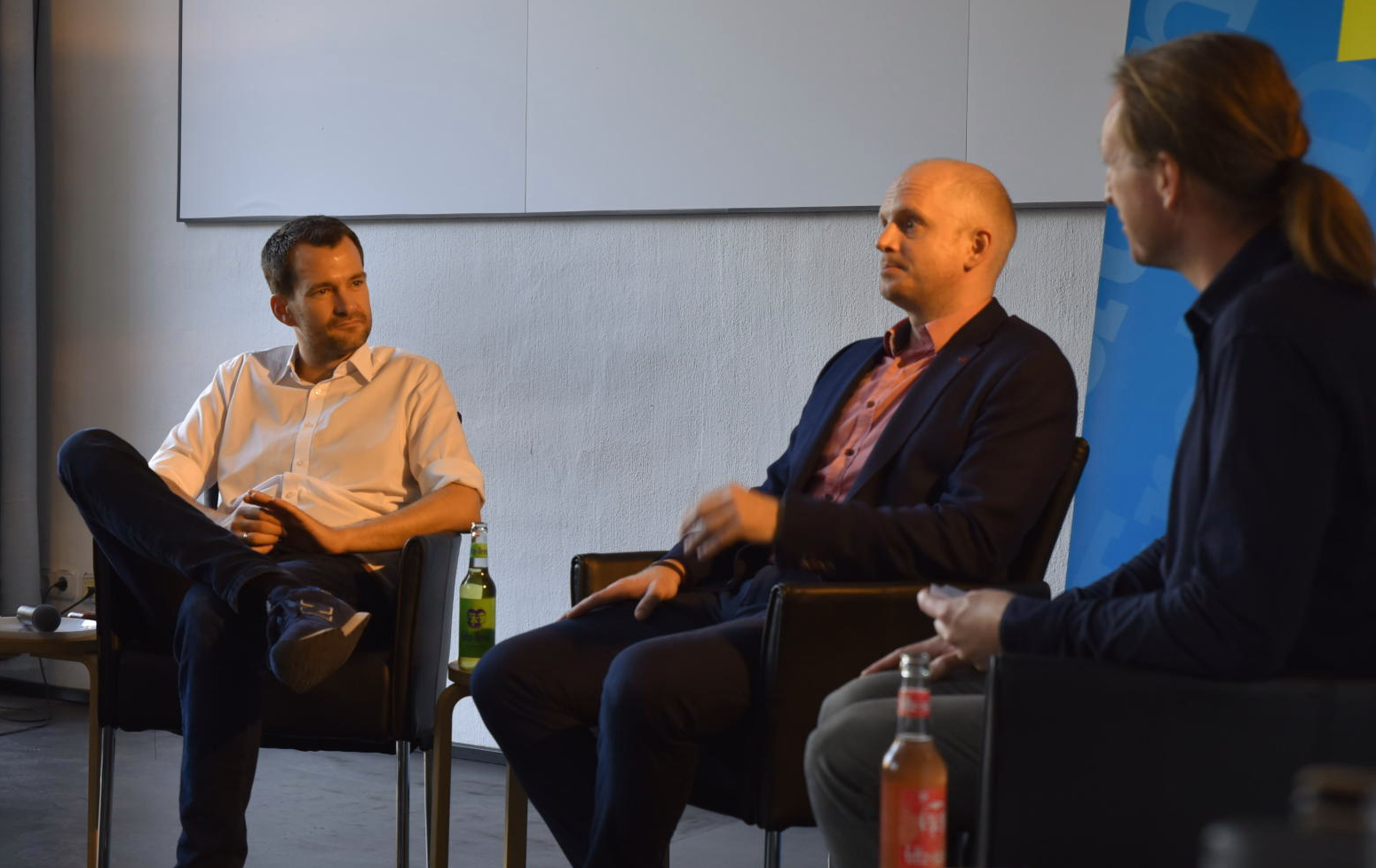 Während der Podiumsdiskussion