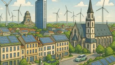 Leipzig in der Energiewende (Symbolbild)